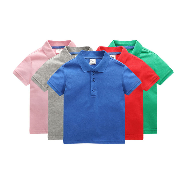 Logo Kids Kids Polo Baju 100% kapas