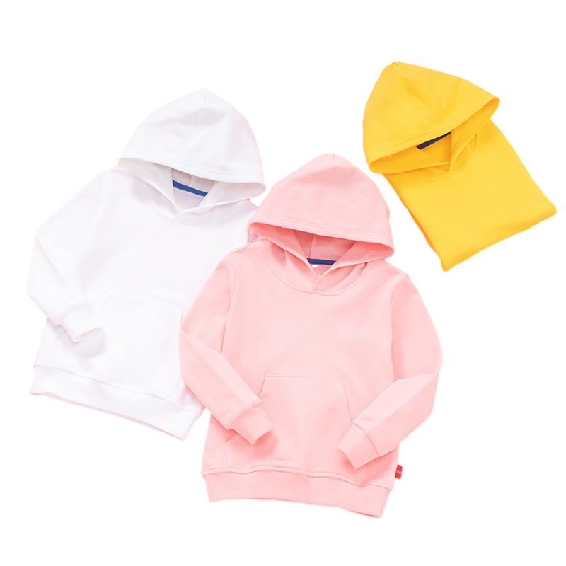 Pakaian kanak -kanak bayi kosong kanak -kanak kapas kanak -kanak lelaki hoodies sweatshirt