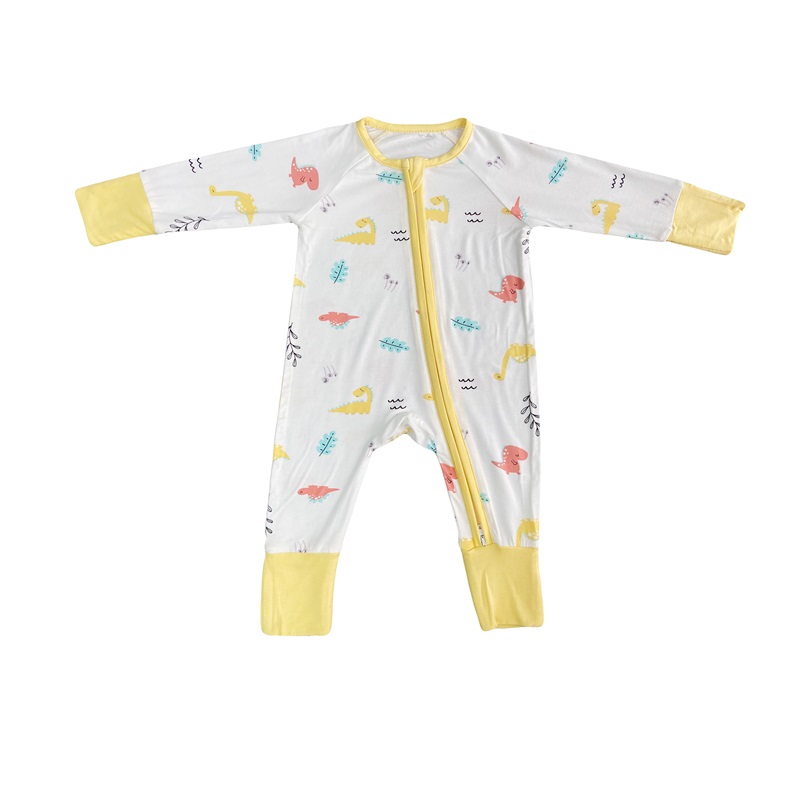 Buluh bayi rompers pienpie pajamas romper boleh tukar ganti