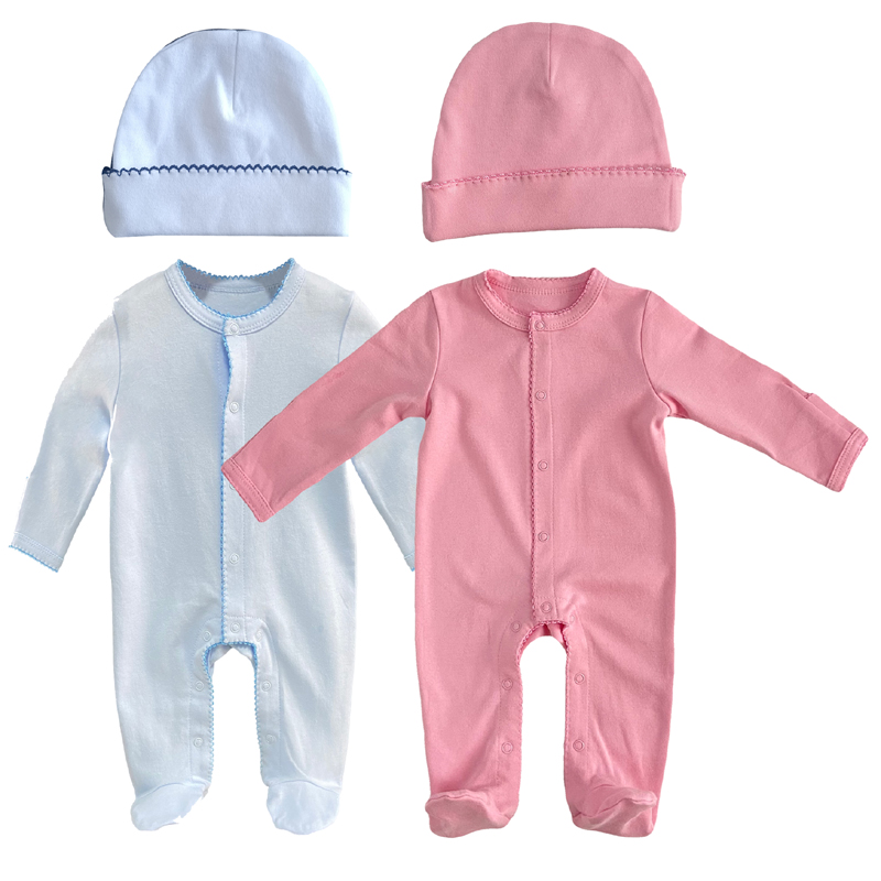 Set swaddle footie kapas organik adat